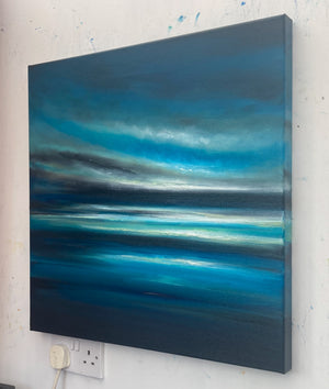 In the Silence Original Oil Painting
