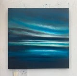 In the Silence Original Oil Painting