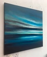 In the Silence Original Oil Painting