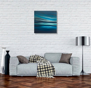 In the Silence Original Oil Painting