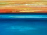 From Light to Blue Original Oil Painting