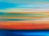 From Light to Blue Original Oil Painting