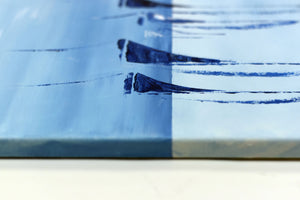 Ocean Silence – Original Sailing Painting by Edelgard Schroer