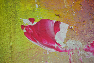 Bloom Current – Original Abstract Floral Painting by Edelgard Schroer