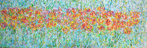 Summer Tulip Meadow — Original Painting by Lesley Blackburn