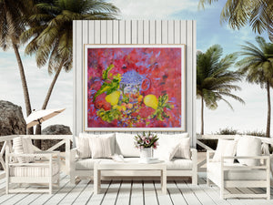 Autumn Fruits – Original Oil Painting by Lesley Blackburn