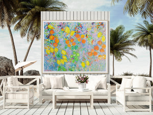 Sweet Oranges of Valencia | Original Oil Painting by Lesley Blackburn