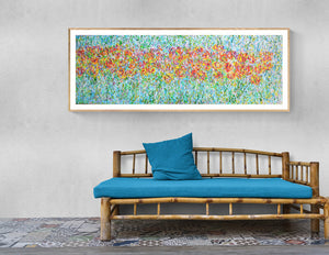 Summer Tulip Meadow — Original Painting by Lesley Blackburn