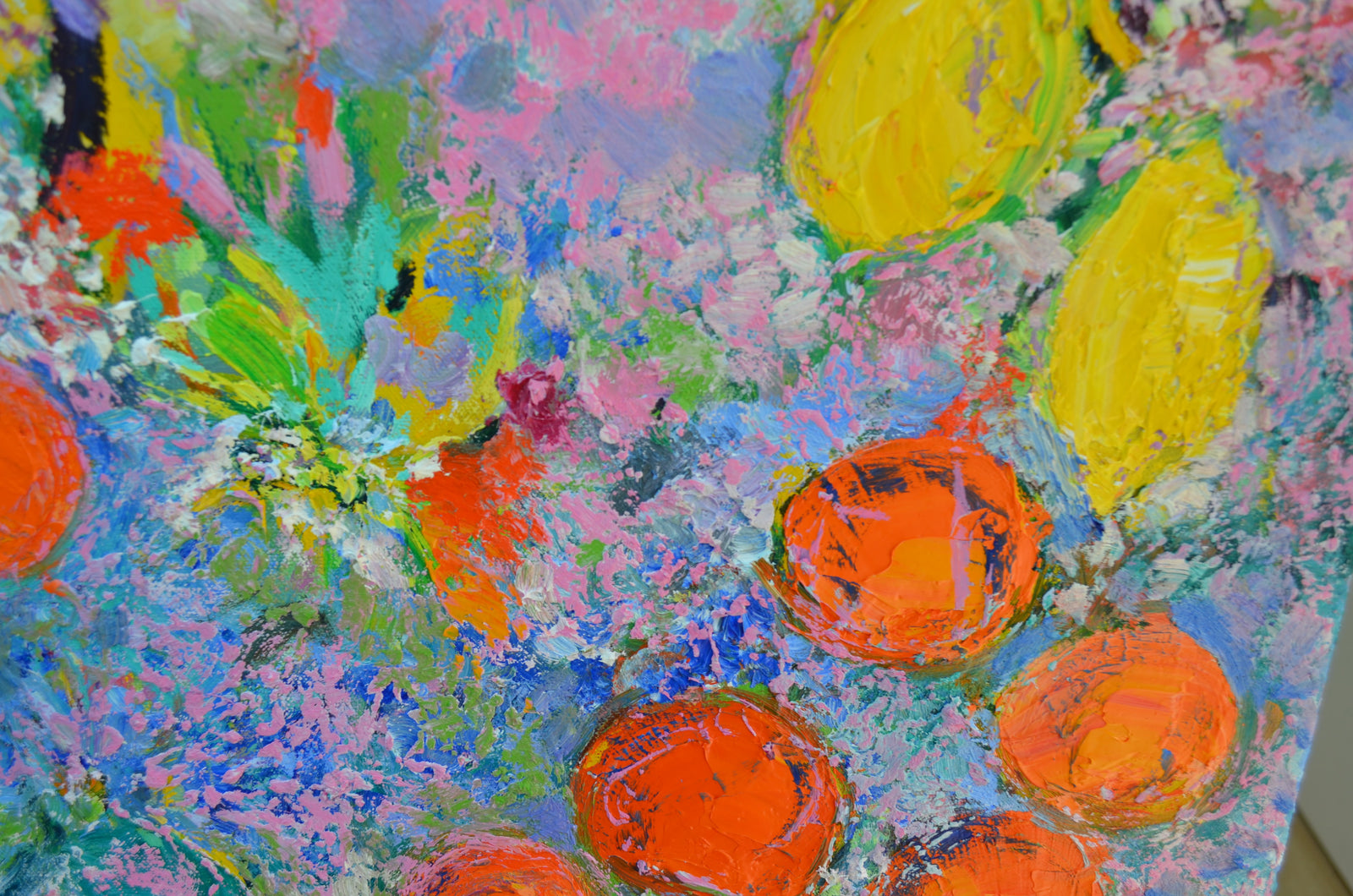 Sweet Oranges of Valencia | Original Oil Painting by Lesley Blackburn