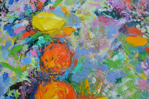 Sweet Oranges of Valencia | Original Oil Painting by Lesley Blackburn