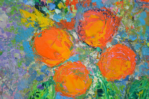 Sweet Oranges of Valencia | Original Oil Painting by Lesley Blackburn