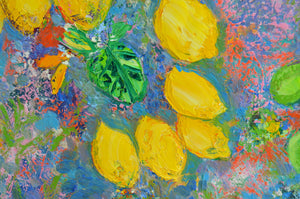 Sweet Oranges of Valencia | Original Oil Painting by Lesley Blackburn