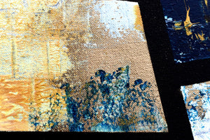Veiled Alignment – Original Abstract Painting by Edelgard Schroer
