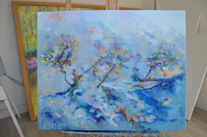 Lilac Whisper | Original Oil Painting by Lesley Blackburn
