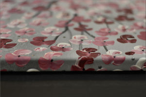 Forever Spring – Large Panoramic Cherry Blossom Painting by Edelgard Schroer