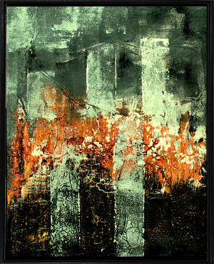 Urban Echoes – Original Acrylic Diptych by Edelgard Schroer