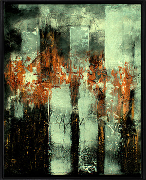 Urban Echoes – Original Acrylic Diptych by Edelgard Schroer